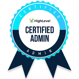Certified HighLevel Admin badge